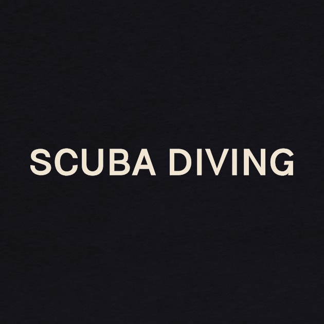 Scuba Diving Passions Interests Fun Things to Do by TV Dinners